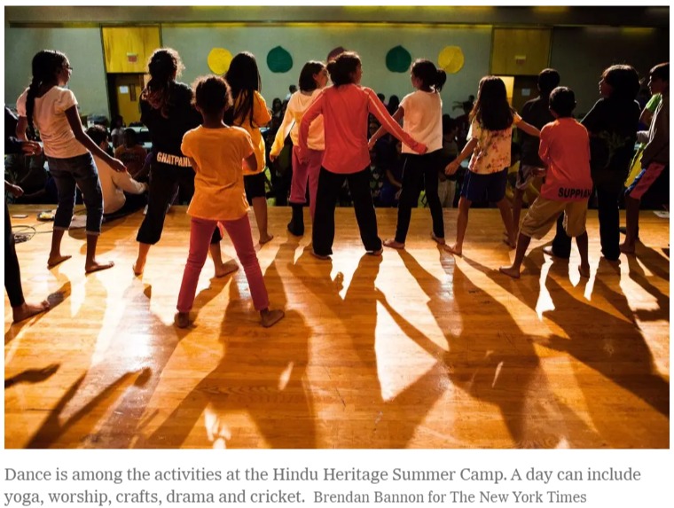 Building on U.S. Tradition, Camp for Hindu Children Strengthens Their Identity