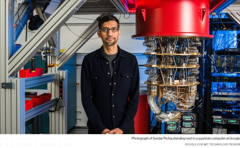 Google CEO Sundar Pichai on achieving quantum supremacy