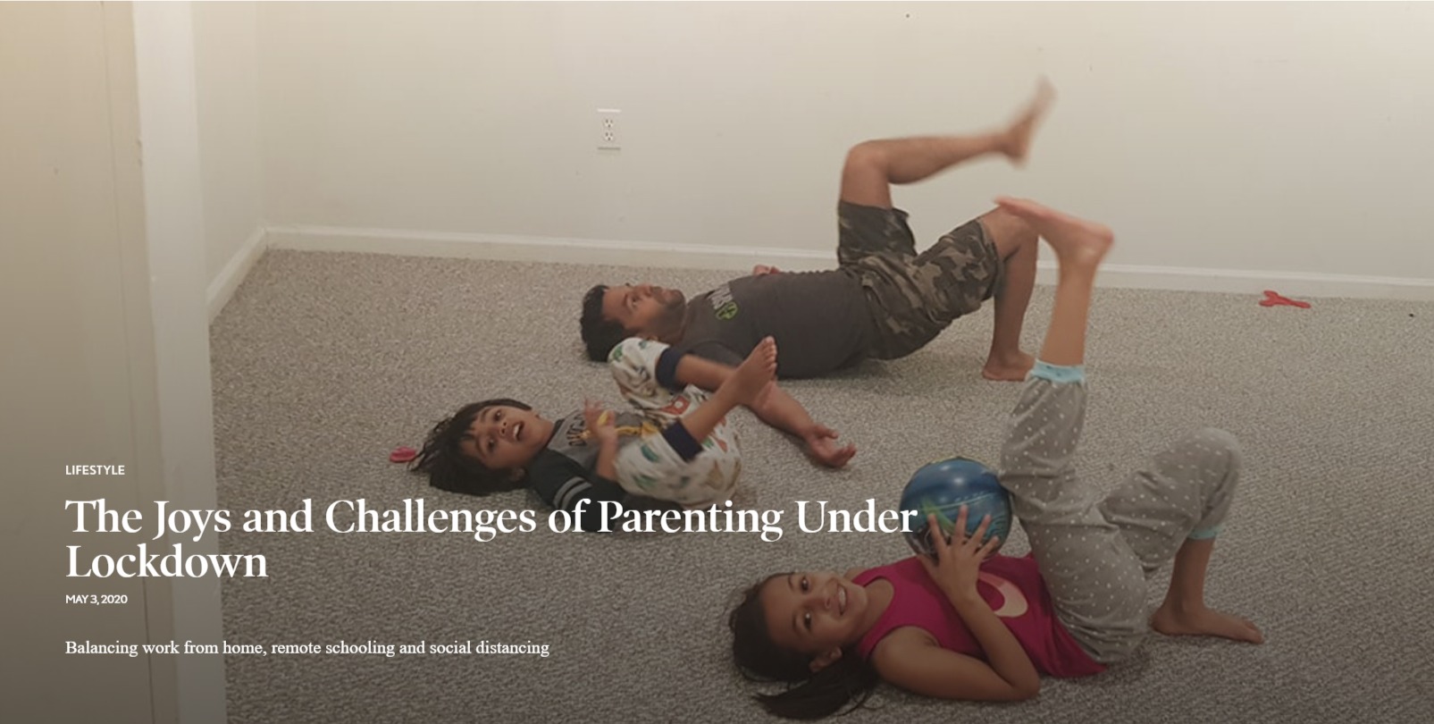 The Joys and Challenges of Parenting Under Lockdown