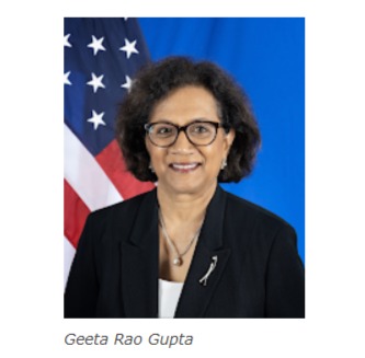 Indian-American takes oath as Ambassador-at-Large for Global Women’s Issues